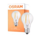 Osram Parathom LED E27 Pear Clear 4.5W 470lm - 822-827 Dim To Warm | Replaces 40W