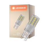 Ledvance LED Pin G9 Clear 4.5W 600lm - 827 Extra Warm White | Replaces 48W