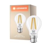 Ledvance Classic LED B22 Pear Filament Clear 5.9W 806lm - 827 Extra Warm White | Replaces 60W