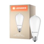 Ledvance Classic LED E27 Pear Frosted 3.4W 470lm - 827 Extra Warm White | Replaces 40W