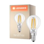 Ledvance Classic LED E14 Pear Filament Clear 5.9W 806lm - 827 Extra Warm White | Replaces 60W