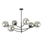 Emibig Ceiling Light Hunter Steel Black | Suitable for 6x E14 - Max 10W