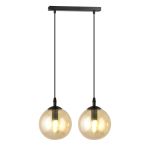 Emibig Pendant Cosmo Steel Black | Suitable for 2x E14 - Max 10W
