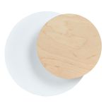 Emibig Wall Light Circle Steel White | Suitable for 1x G9 - Max 8W