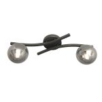 Emibig Ceiling Light Opus Steel Black | Suitable for 2x E14 - Max 10W