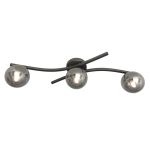 Emibig Ceiling Light Opus Steel Black | Suitable for 3x E14 - Max 10W