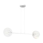 Emibig Pendant Xotic Steel White | Suitable for 2x E27 - Max 15W