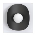 Emibig Wall Light Fiero Steel Black | Suitable for 1x G9 - Max 8W