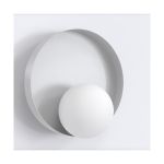 Emibig Wall Light Kido Steel White | Suitable for 1x G9 - Max 8W