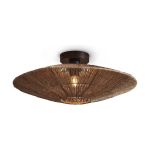 Good&Mojo Ceiling Light Iguazu Jute Brown | Suitable for 1x E27 