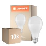 Multipack 10x Ledvance Classic LED E27 Pear Frosted 20W 2452lm - 827 Extra Warm White | Dimmable - Replaces 150W