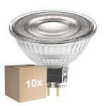 Multipack 10x Ledvance  Performance LED Spot Reflector GU5.3 MR16 5W 345lm 36D - 940 Cool White | Best Colour Rendering - Dimmable - Replaces 35W