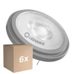 Multipack 6x Ledvance LED spot G53 AR111 11.7W 450lm 40D - 930 Warm White | Best Colour Rendering - Dimmable - Replaces 50W