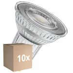 Multipack 10x Ledvance LED Reflector GU10 PAR16 6.1W 575lm 60D - 930 Warm White Warm White| Dimmable - Replaces 80W