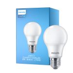 Philips Corepro LED Bulb E27 Pear Frosted 8W 806lm - 827 Extra Warm White | Replaces 60W