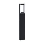 Eglo Pedestal Lamp Riforano Aluminium Black 5W 550lm - 830 Warm White | IP44