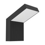 Eglo Wall Light Grottazzolina Aluminium Black 10W 1280lm - 830 Warm White | IP65