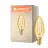 Ledvance  Vintage 1906 LED E14 Candle Gold 1.5W 120lm - 824 Extra Warm White | Replaces 15W