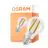 Osram Classic LED E27 Pear Filament Clear 3.8W 806lm - 840 Cool White | Dimmable - Replaces 60W
