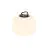 Nordlux Table Lamp Kettle Battery White 4.8W 300lm - 827 Extra Warm White | 3-Step Dimmable