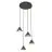 Emibig Pendant Elit Steel Black | Suitable for 4x GX53 - Max 10W