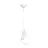 Emibig Pendant Bobi Steel White | Suitable for 1x E27 - Max 15W