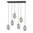 Emibig Pendant Astral Steel Black | Suitable for 6x E14 - Max 10W