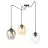 Emibig Pendant Level Steel Black | Suitable for 3x E27 - Max 15W