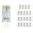 Multipack 20x Osram Performance LED Capsule G4 Clear 0.9W 100lm - 827 Extra Warm White | Replaces 10W