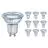 Multipack 10x Osram Performance LED Spot Reflector GU10 PAR16 4.3W 350lm 120D - 827 Extra Warm White | Replaces 30W