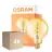 Multipack 4x Osram Vintage 1906 LED E27 Globe Filament Goud 125mm 4W 300lm - 820 Zeer Warm Wit | Dimbaar - Vervangt 28W