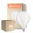 Multipack 4x Osram Classic LED E27 Globe Filament Frosted 17W 2452lm - 827 Extra Warm White | Replaces 150W