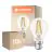 Multipack 10x Ledvance Classic LED B22 Pear Filament Clear 5.9W 806lm - 827 Extra Warm White | Dimmable - Replaces 60W