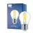 Philips MASTER LED Lustre E27 Ball Filament Clear 2.5W 340lm - 922-927 Dim To Warm | Best Colour Rendering - Dimmable - Replaces 25W