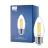 Philips MASTER LED E27 Candle Filament Clear 3.4W 470lm - 922-927 Dim To Warm | Best Colour Rendering - Dimmable - Replaces 40W