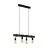 Eglo Pendant Townshend Steel Wood Black | IP20 - Suitable for 4x E27 