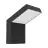 Eglo Wall Light Grottazzolina Aluminium Black 10W 1280lm - 830 Warm White | IP65