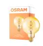Osram Vintage 1906 LED E27 Globe Filament Gold 125mm 5W 250lm - 820 Extra Warm White | Replaces 25W