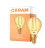 Osram Vintage 1906 LED E14 Ball Filament Gold 2.5W 220lm - 824 Extra Warm White | Replaces 25W
