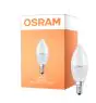 Osram LED E14 Candle Frosted 6W 470lm - 827 Extra Warm White | RGBW - Dimmable - Remote Control - Replaces 40W