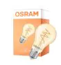 Osram Vintage 1906 LED Classic Slim E27 Pear Filament Gold 4.9W 470lm - 927 Extra Warm White | Best Colour Rendering - Dimmable - Replaces 40W