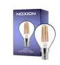 Noxion Lucent Lustre LED E14 Ball Filament Clear 4.5W 470lm - 827 Extra Warm White | Dimmable - Replaces 40W