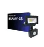 Noxion LED Floodlight Beamy G3.1 Black 10W 1100lm 100D - 830 Warm White | IP44 - Motion and Light Sensor - Symmetrical 