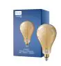 Philips Classic LED Bulb E27 Pear Gold 7W 470lm - 818 Extra Warm White | Dimmable - Replaces 40W