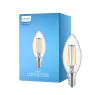 Philips Corepro LED Candle E14 Filament Clear 4.3W 470lm - 827 Extra Warm White | Replaces 40W