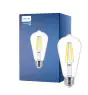 Philips MASTER Value LED Bulb E27 Edison Filament Clear 5.9W 806lm - 927 Extra Warm White | Best Colour Rendering - Replaces 60W