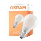 Osram Classic LED E27 Pear Filament Frosted 4W 470lm - 865 Daylight | Replaces 40W