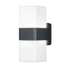 Ledvance Smart+ Wifi Wall Light Grey Up & Down - Outdoor - 13.5W 950lm - 830 Warm White | RGBW - Dimmable
