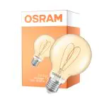 Osram Vintage 1906 LED E27 Globe Filament Heart Gold 8W 806lm - 922 Extra Warm White | Best Colour Rendering - Dimmable - Replaces 60W