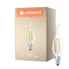 Ledvance  Classic LED E14 Candle Filament Clear 4W 470lm - 827 Extra Warm White | Replaces 40W